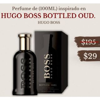 PERFUME INSPIRADO EN HUGO BOSS BOTTLED OUD (100ML)