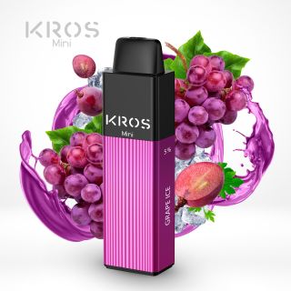 Kros Vape Mini 4000 Puffs Grape Ice