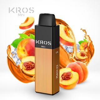 Kros Vape Mini 4000 Puffs Peach Ice