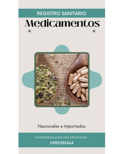 REGISTRO SANITARIO MEDICAMENTOS