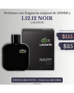 PERFUME L12.12 NOIR TOP QUALITY (100ML) – LACOSTE