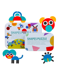 Puzzle Montessori (Rompecabezas + Cartas)